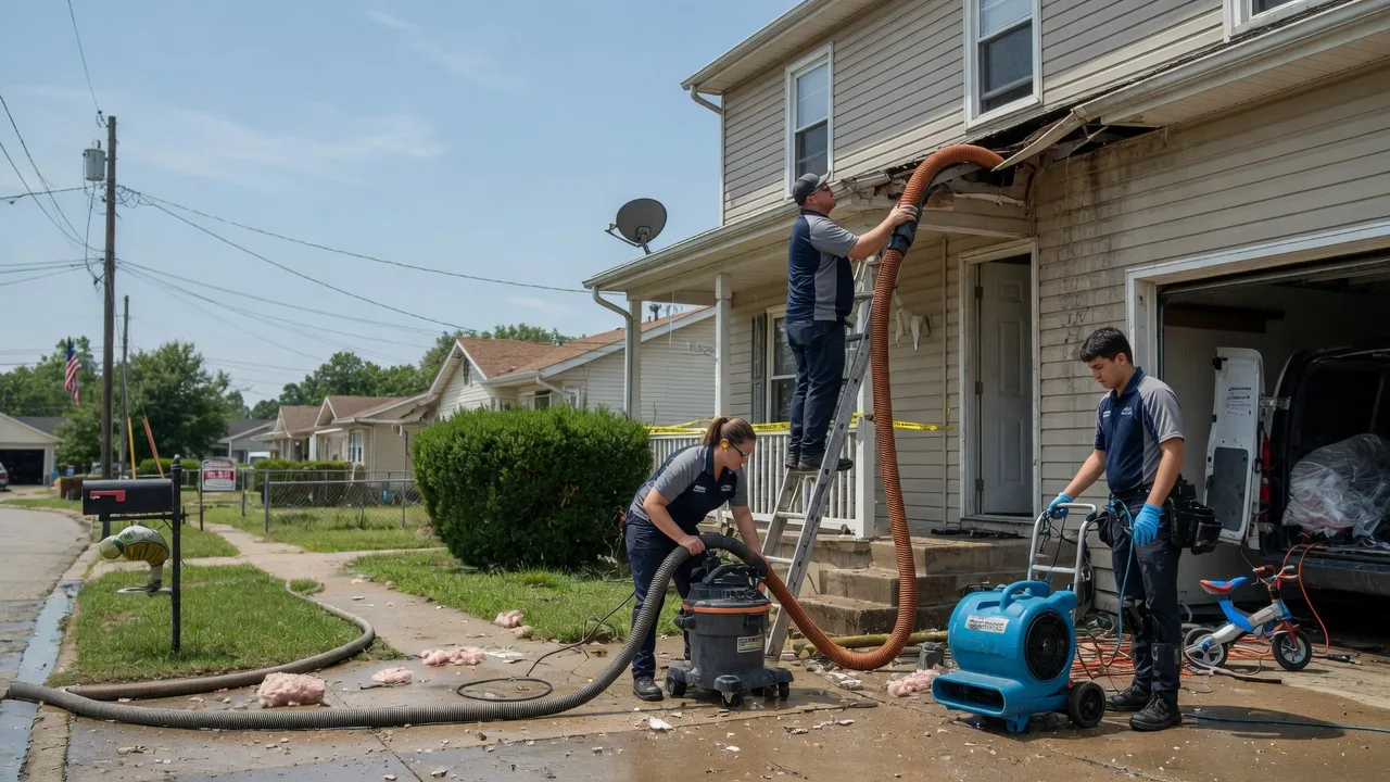 Water Damage Restoration in Columbia, MS near me